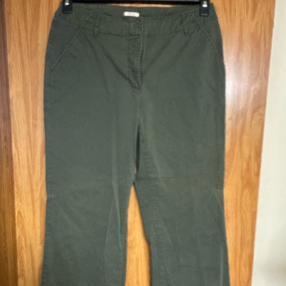 St. John's Bay Olive Stretch Pants